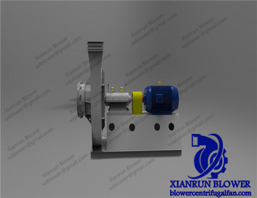 सीमेंट पावर जनरेशन और डस्ट कलेक्शन सिस्टम में उपयोग के लिए टिकाऊ सामग्री से निर्मित औद्योगिक सेंट्रीफ्यूगल रेडियल पंखा