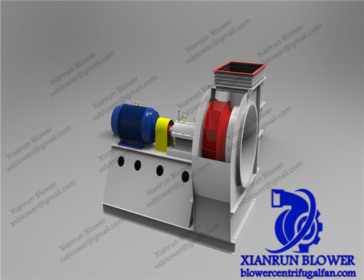 बॉयलर के लिए 760-2900rpm केन्द्रापसारक वेंटिलेशन फैन बैकवर्ड कर्व्ड