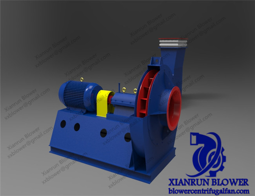 बैकवर्ड कर्व्ड हाई प्रेशर एयर ब्लोअर 760rpm-2900rpm 1 साल की वारंटी