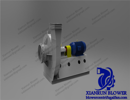बैकवर्ड कर्व्ड हाई प्रेशर एयर ब्लोअर 760rpm-2900rpm 1 साल की वारंटी