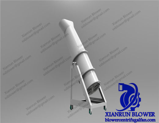बड़े पैमाने पर वेंटिलेशन और निकास प्रणालियों के लिए उच्च क्षमता वाले औद्योगिक अक्षीय प्रशंसक