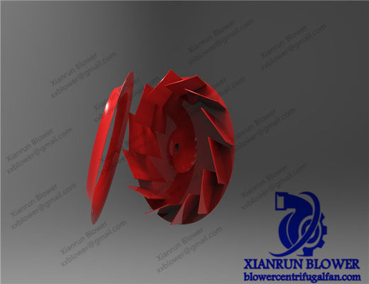 एंटी करप्शन Q345 सेंट्रीफ्यूगल फैन एक्सेसरीज इम्पेलर स्टेटिक / डायनेमिक बैलेंस