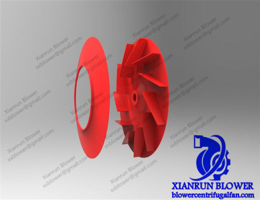 एंटी करप्शन Q345 सेंट्रीफ्यूगल फैन एक्सेसरीज इम्पेलर स्टेटिक / डायनेमिक बैलेंस