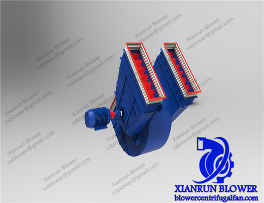 डबल इनलेट केन्द्रापसारक निकास पंखा ब्लोअर 220V 380V स्टेनलेस स्टील केन्द्रापसारक ब्लोअर