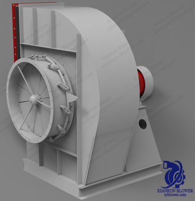 पिछड़ा इच्छुक सिंगल इनलेट सेंट्रीफ्यूगल फैन 5KW - 350KW ISO 9001 स्वीकृत: