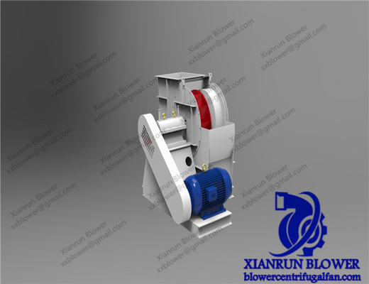 धूल संग्रह के लिए मैंगनीज स्टील बैकवर्ड सेंट्रीफ्यूगल फैन 380V 440V