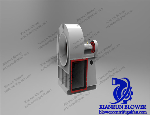 धूल संग्रह के लिए मैंगनीज स्टील बैकवर्ड सेंट्रीफ्यूगल फैन 380V 440V